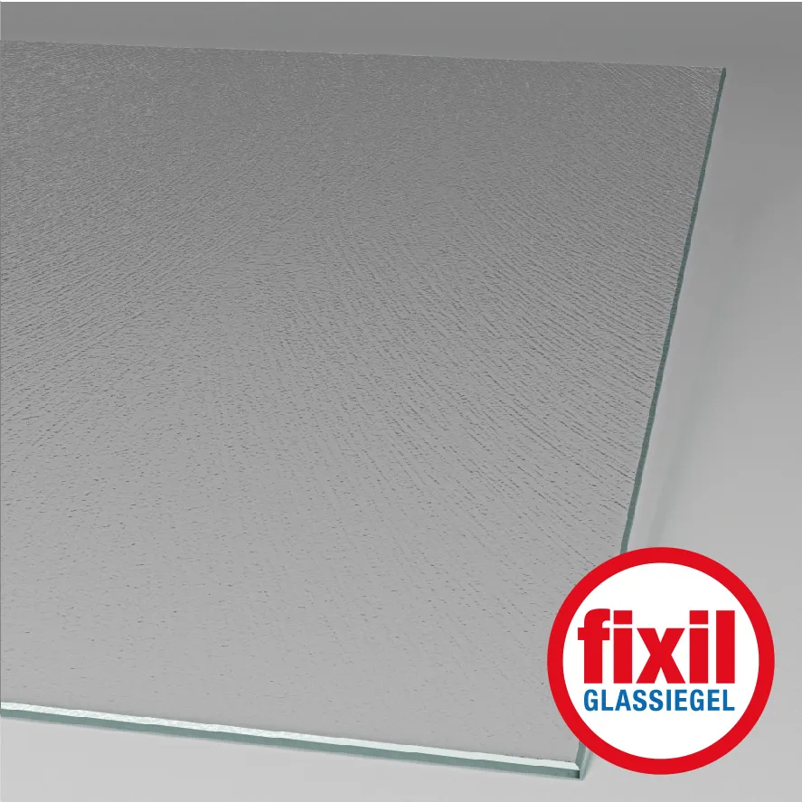 Glasart /-dekor: Bella (Chinchilla-Struktur), versiegelt